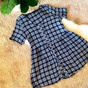 Wild Fable flannel tunic dress